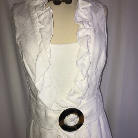 Milly of New York 100% white cotton dress - Picture 2 of 6